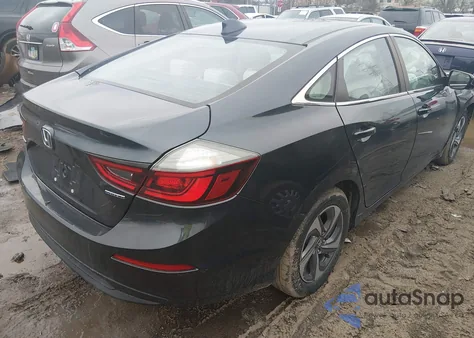 2020 Honda Insight Ex из США, поврежденный, VIN 19XZE4F58LE003131